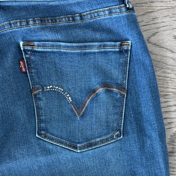 🌼LEVI’S🌼 512 Perfectly Slimming Bootcut Jeans, Size 14 - Picture 9 of 9